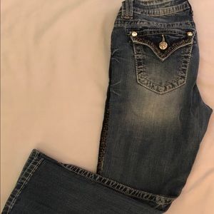 Miss Me boyfriend Capri jeans